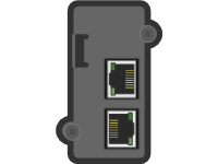 Network Mgmt Card Vertical