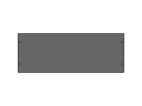 4U Filler Panel