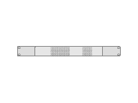 8 Port IB Switch Rear