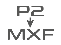 P2 gt MXF