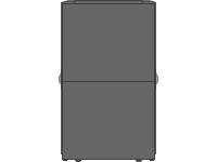42U 1200 Rack Side