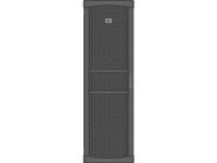 42U 600 Front Door