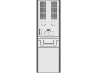 60k VA UPS Rear
