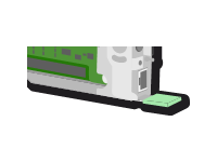 BX600 KVM left