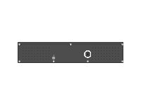 2U LCD EBM Rear