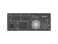 6000VA LCD 230V Rear