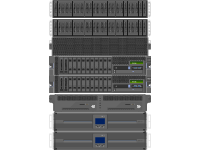 DS8882F Rack Front