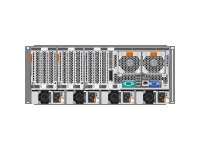 x 3850 X6 Rack Rear