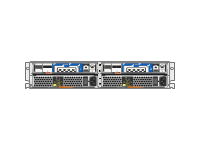AFF A220 10Gbase T rear