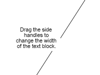 Center text callout