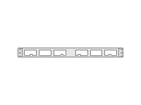 SN 2xxx dual 1U mount back