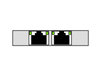 NIC LP RJ 45 Dual Port V1