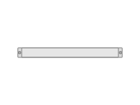 1U Filler Panel