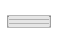 3U Filler Panel