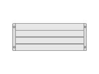 4U Filler Panel