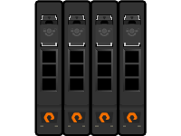 Set of 4 SAS drives or blanks