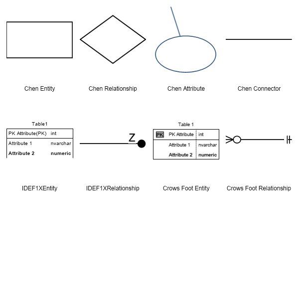 Database Shapes Preview Large