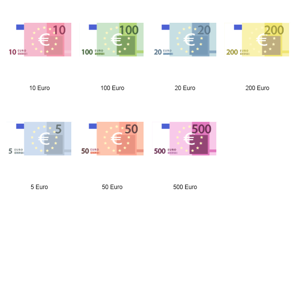 Euro Bills Preview Large