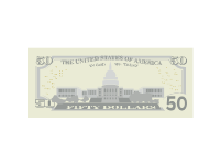 5 0 Dollars Bill Back