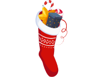 Christmas Red Sock