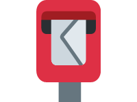 Open Mailbox with Letter
