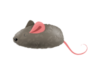 Mouse Dog Toy