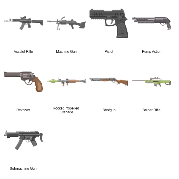Military Weapons Preview Large