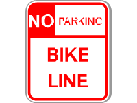 Bike Line No Parking