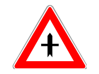Crossroad With a Non Priority Road