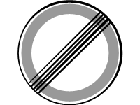 End of All Speed and Passing Limits