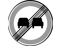 End of The Overtaking Prohibition