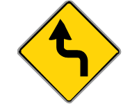 Left Reverse Turn Ahead