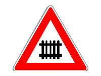 Level Crossing With Barrier