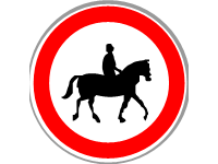 No Ridden or Accompanied Horses