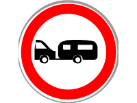 No Towed Caravans