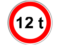 Restricted Gross Weight of Vehicle
