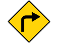 Right Turn Yellow