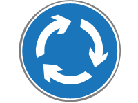 Roundabout Blue