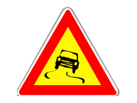 Slippery Road A10