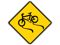 Slippery for Cyclists