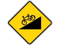 Steep Descent for Cyclists