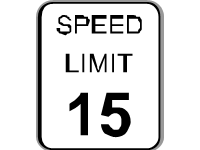 U S Speed Limit 15