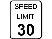 U S Speed Limit 30