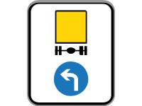 Vehicles Carrying Dangerous Goods Must Turn Left