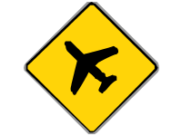 Warning Avion