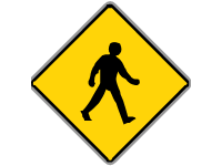 Warning For Pedestrians