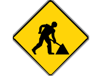 Warning Road Under Construction