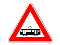 Warning for Trams