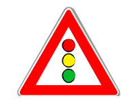 Warning for a Traffic Light