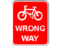 Wrong Way Bicycle